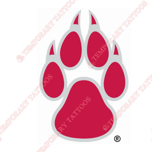 New Mexico Lobos Customize Temporary Tattoos Stickers NO.5420